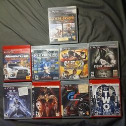 Playstation 3 Game Bundle 