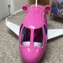 Barbie Dreamplane, Purple Jeep Set and Pink Convertible