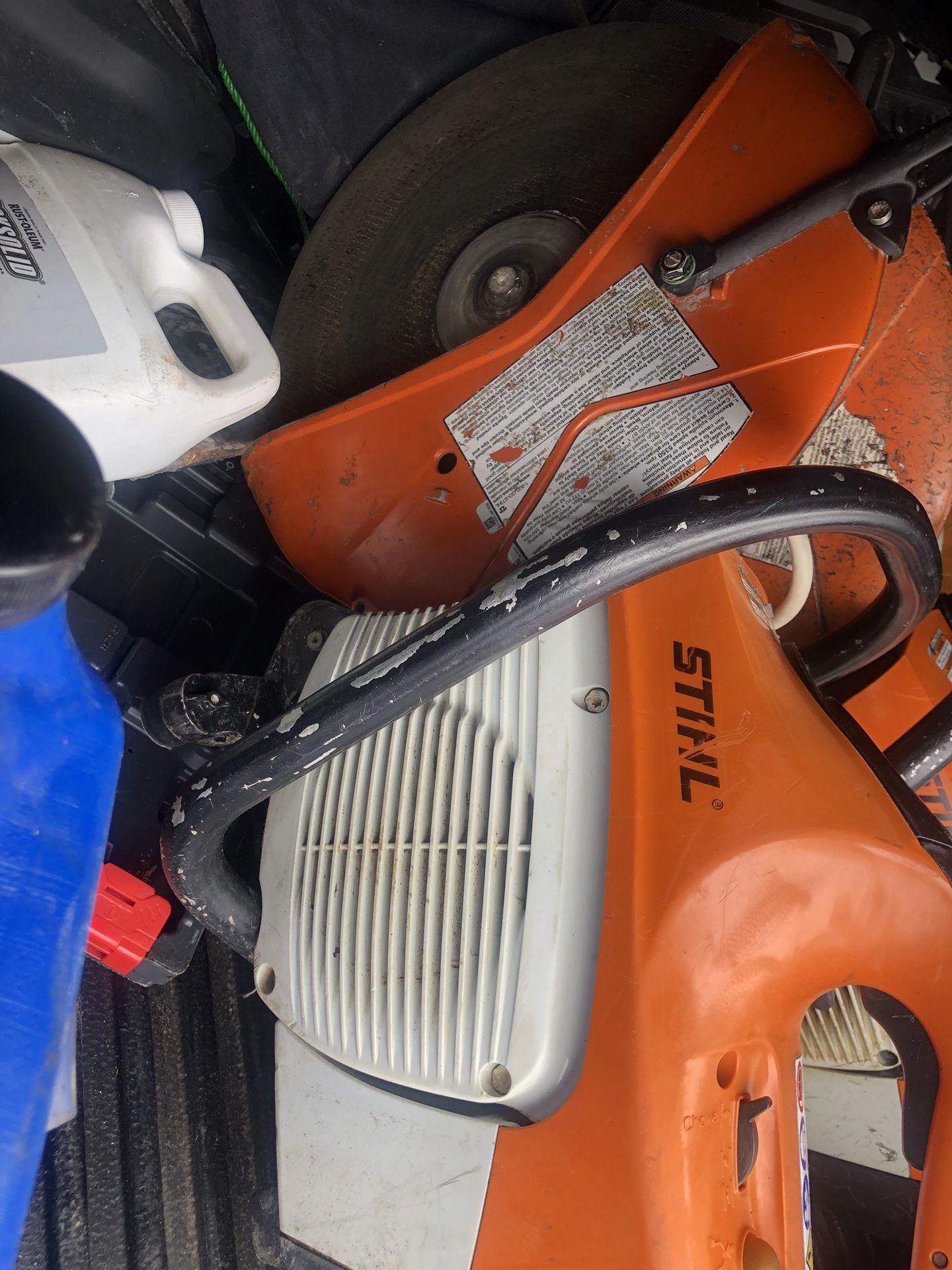 Stihl Ts420 Concrete Saw