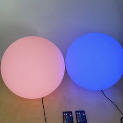Loftek16” Multi-color Floating Pool Lights Ball (2)