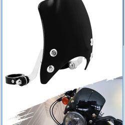 Harley Sportster XL 1200 883 48 72 2004–2022(Black Windshield)