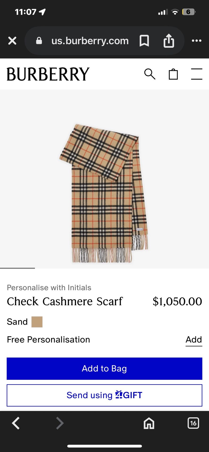 But-Berry Scarf
