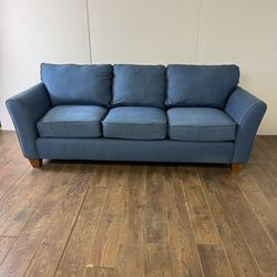 Blue Broyhill Sofa Couch **ALL NYC DELIVERY**