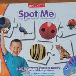 Match It. Spot Me Puzzle Kids. The Learning Journey  Developmental Puzzle Game