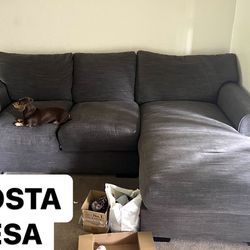 GREAT CONDITION GREY SECTIONAL COUCH 
