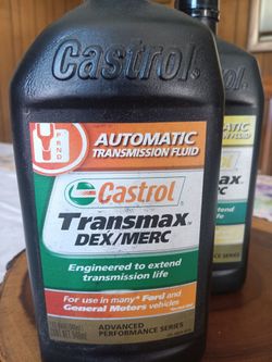 2 Brand new transmission fluid