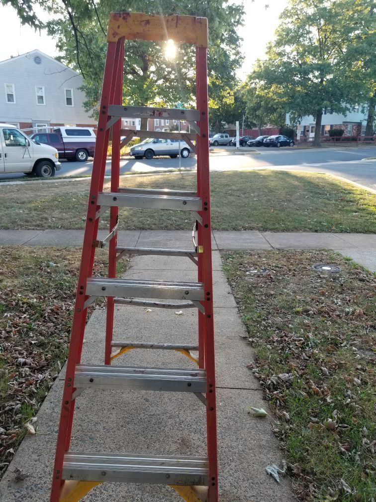I am selling this 6-foot ladder in perfect condition I use only interested people please.