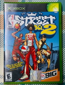 NBA Street Vol. 2 (Microsoft Xbox, 2003) With Case Fast Shipping L889