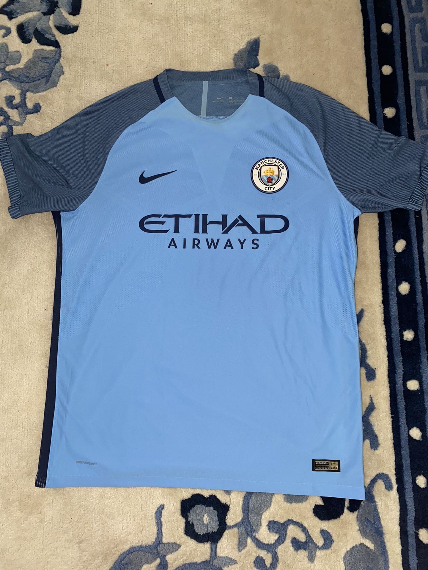 Manchester City Player Version Soccer Jersey