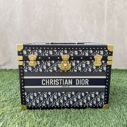 Christian Dior Trotter Canvas lock box VESPA Collaboration Navy Auth yk18409SM Navy blue