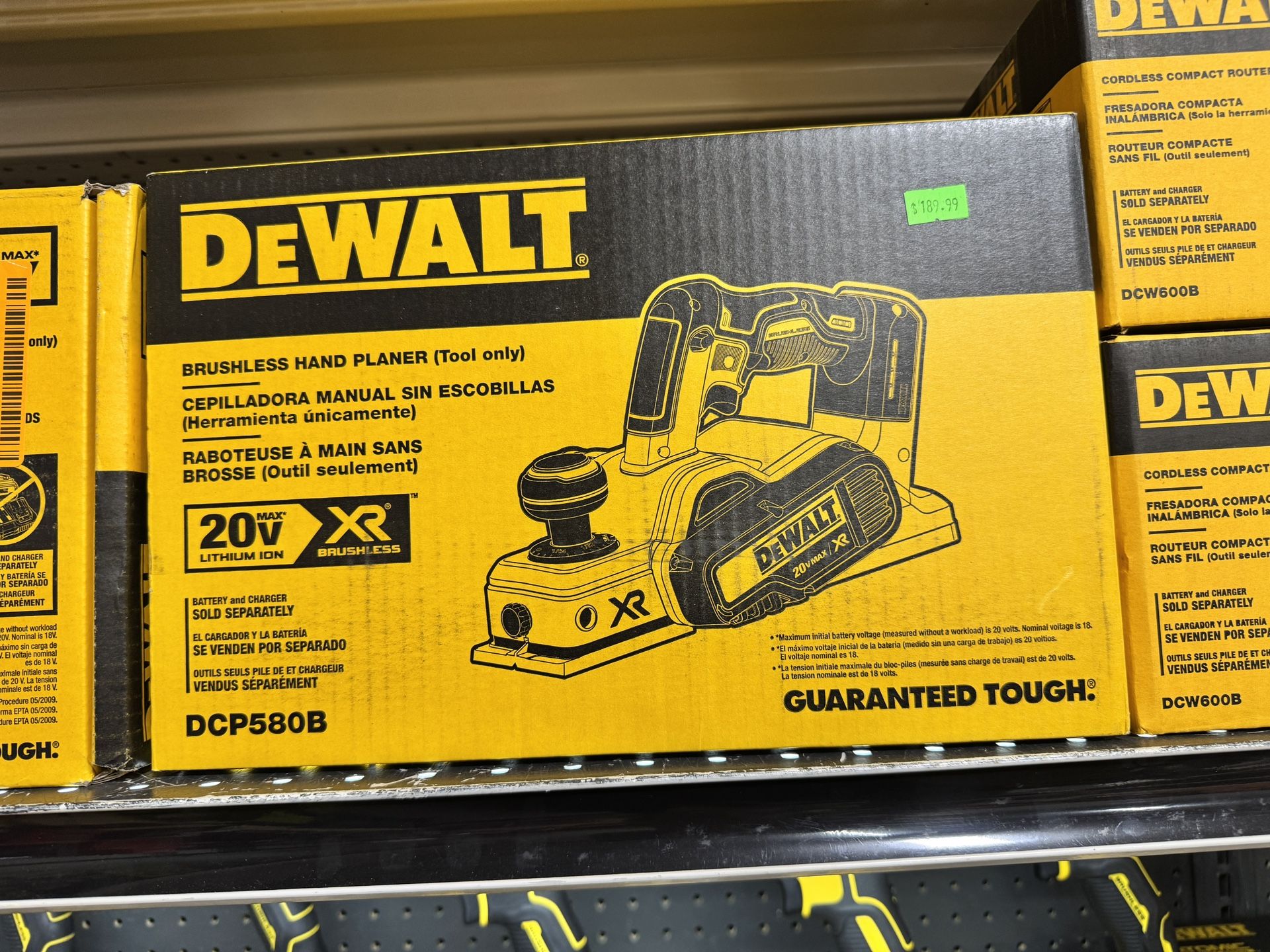 DeWALT Cordless Hand Planer Tool Only