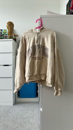 Nordstrom, butter yellow hoodie, size Small in women