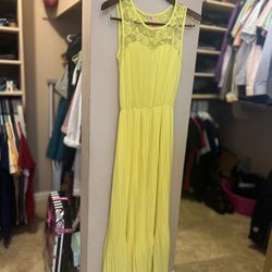 Magic Sunny Yellow Dress 