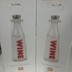 Glass bottles