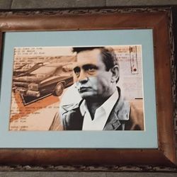 Vintage Johnny Cash Picture