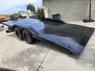 Brand brand hydraulic car trailer