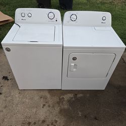 Amana washer dryer set Refurbished