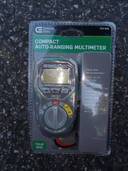 COMPACT AUTO-RANGING MULTIMETER TRUE RMS