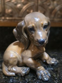 Rosenthal Made In Germany Porcelain Dachsund