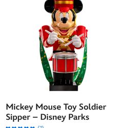 Mickey Mouse Toy Soldier Sipper - Disney Parks