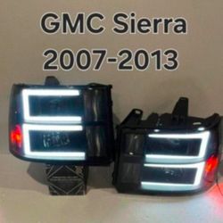 GMC Sierra 2007-2013 Headlights 