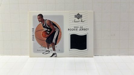 2001 Upper Deck Sweet Shot Oakes Rc Jsy