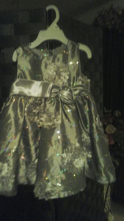 Toddler sliver dress