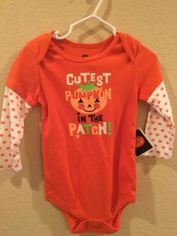 New 18 month Halloween onesie.