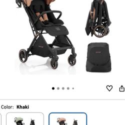 Brand New Stroller Green Or Beige 0-3 Years New In The Box Pick Up Rialto 