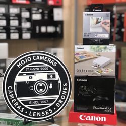 Canon Powershot G7X iii w/ Selphy QX20 Photo Printer And Sticker Paper Bundle 