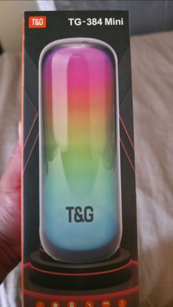 T&G TG-384 Mini Portable Speaker RGB Lighting