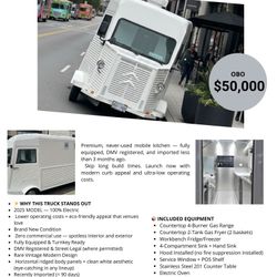 🚚 BRAND-NEW 2025 ELECTRIC FOOD TRUCK FOR SALE 🚚