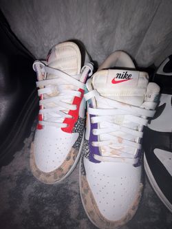 Nike Multicolor Leopard Print Sneakers – Women’s 8.5