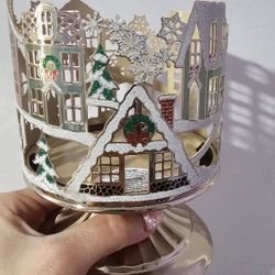 Candle holder from Beth and body.