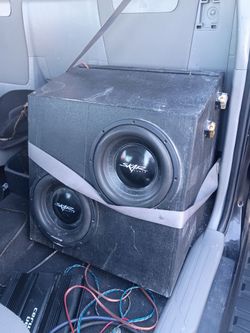 SKAR AUDIO DUAL 10" 2400W SDR COMPLETE customize box