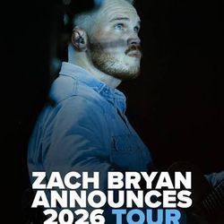 Zach Bryan PIT Floor Tickets Alamodome