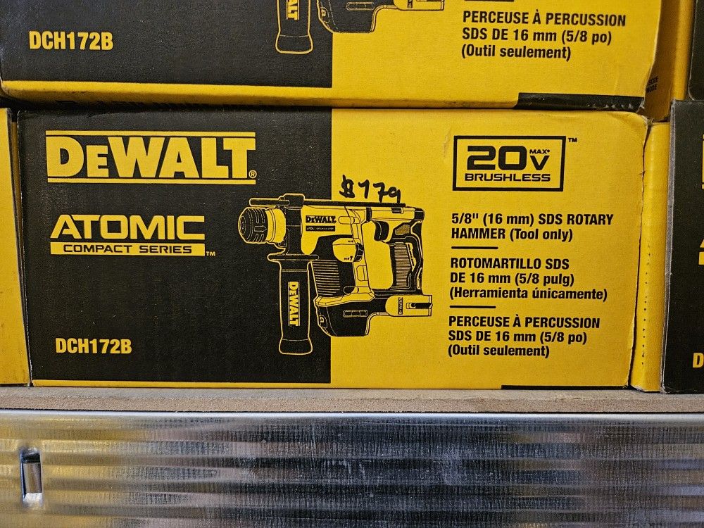 Dewalt 20v Max 5/8" SDS Rotary Hammer Tool Only
