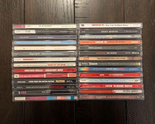 28 CDs (Soundtracks and Pop Music)