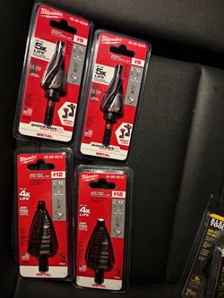 Milwaukee Step Drill Bits