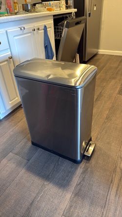Stainless Steel Step Trash Can