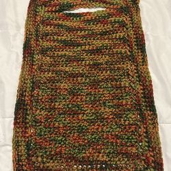 Crocheted Car Seat/Stroller Blanket/Poncho