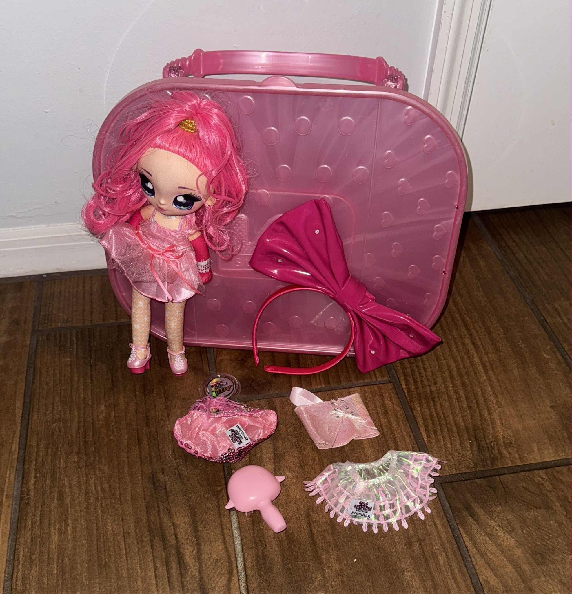 Na! Na! Na! Surprise Teens Fashion Doll specifically Coco Von Sparkle w/suitcase