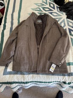 Michael Kors Wool Blend Car Coat Size Medium