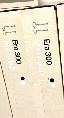 Sonos Era 300 Stand (x2) Color Black Or White Brand New Sealed Retail Including Sales Tax For $307!!