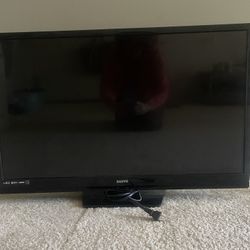 36" Flat Screen W Remote