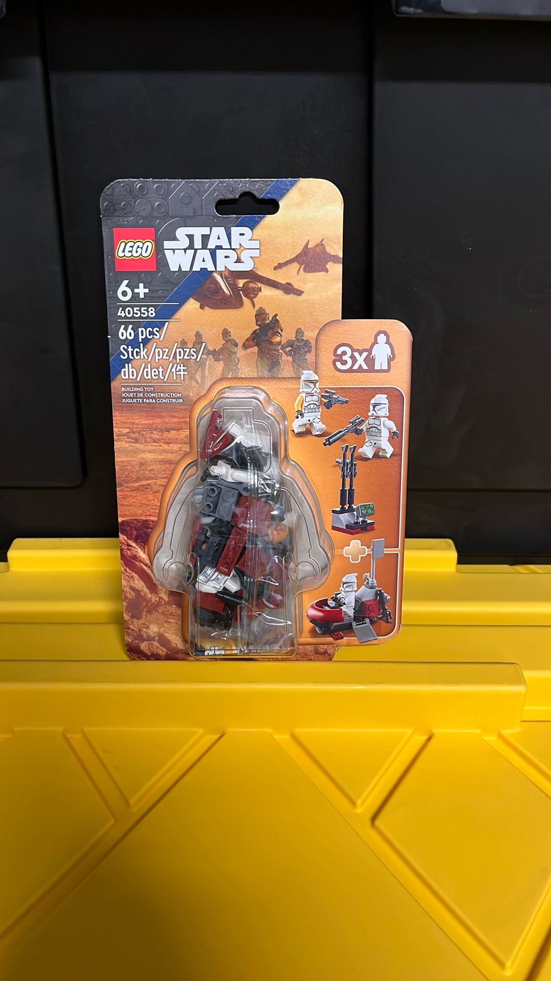 NIB Sealed LEGO Star Wars # 40558 Clone Trooper Battle Pack