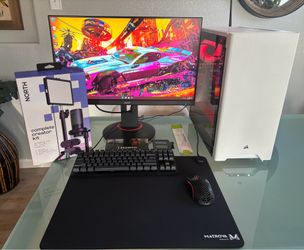 Custom White Corsair | ASUS Desktop RGB Gaming PC w/Nvidia GTX 1660 Super video card + 240Hz Acer