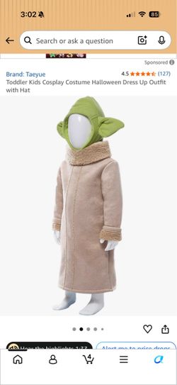 Star Wars costume - Kids Yoda/Grogu