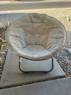 Foldable Saucer Chair