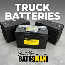 Commercial truck batteries